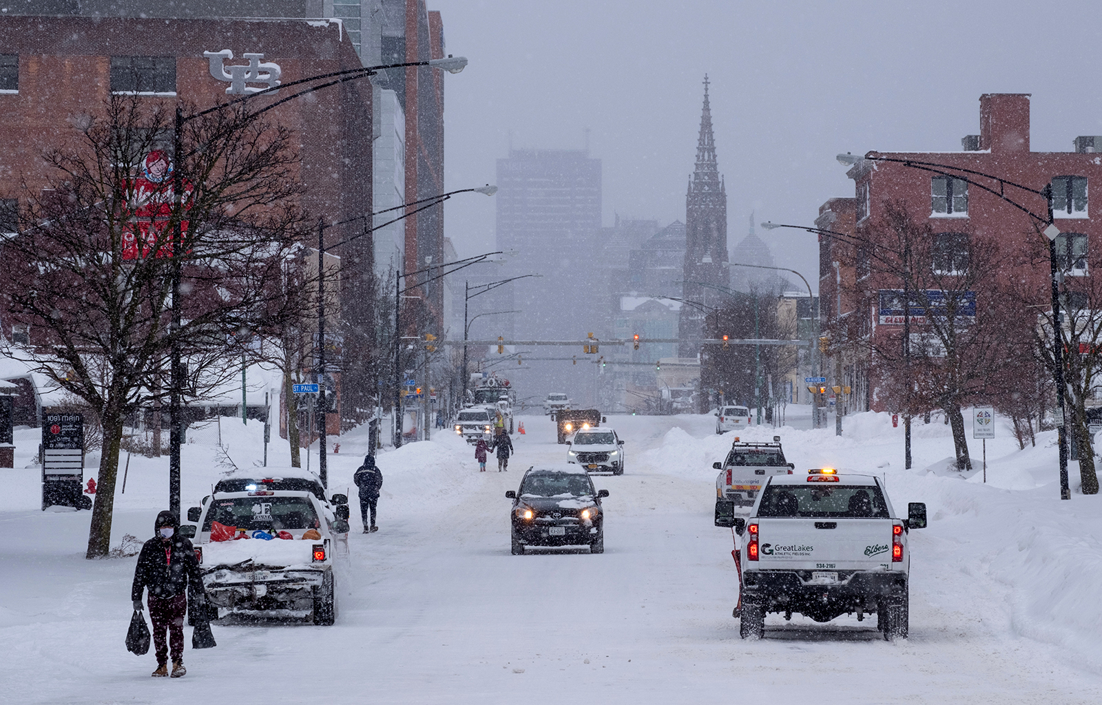 Crews focus on calls for help as Buffalo New York digs out of