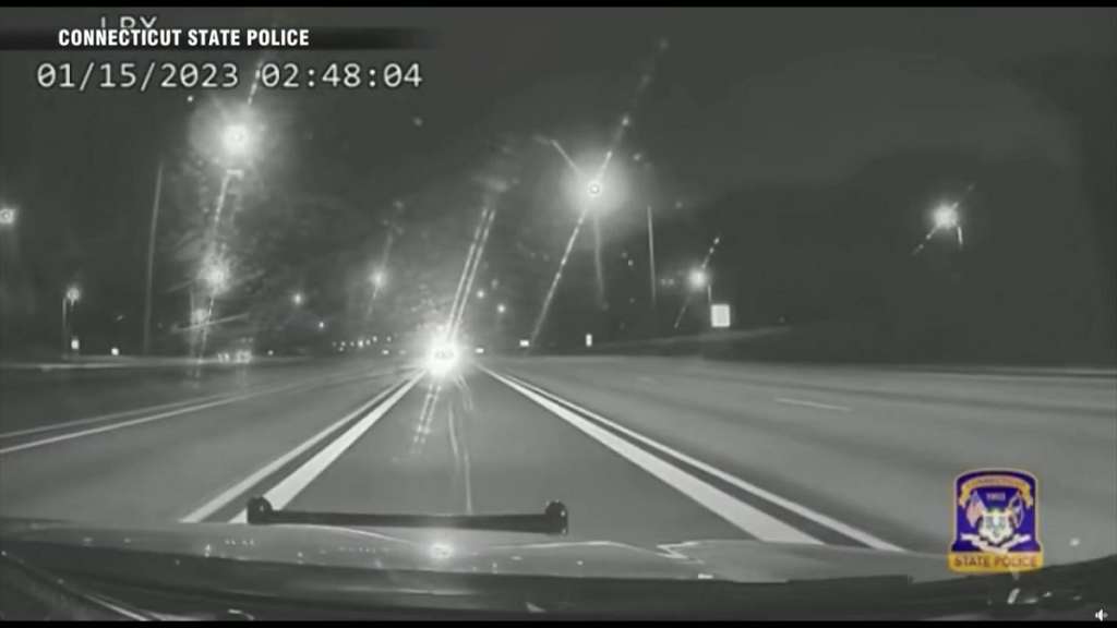 Connecticut State Police Searching For Wrong Way Driver Who Fled After 