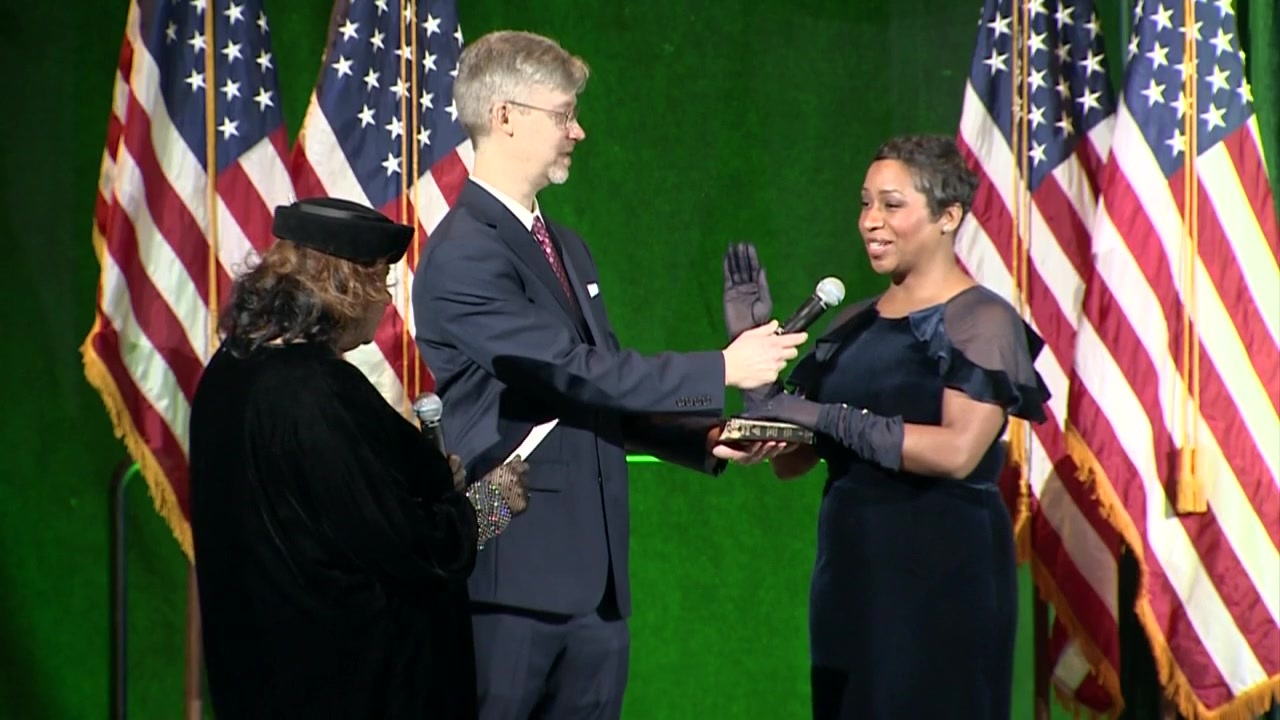 Andrea Campbell Sworn In, Becomes First Black Woman To Serve As Mass ...