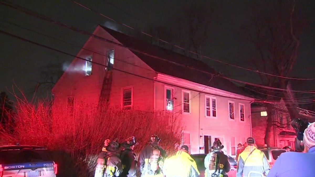 Firefighters Rescue Five Children From Burning Home In Mattapan ...