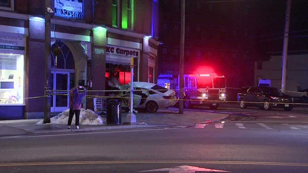 Authorities identify driver killed after car crashes into Haverhill store Boston News, Weather