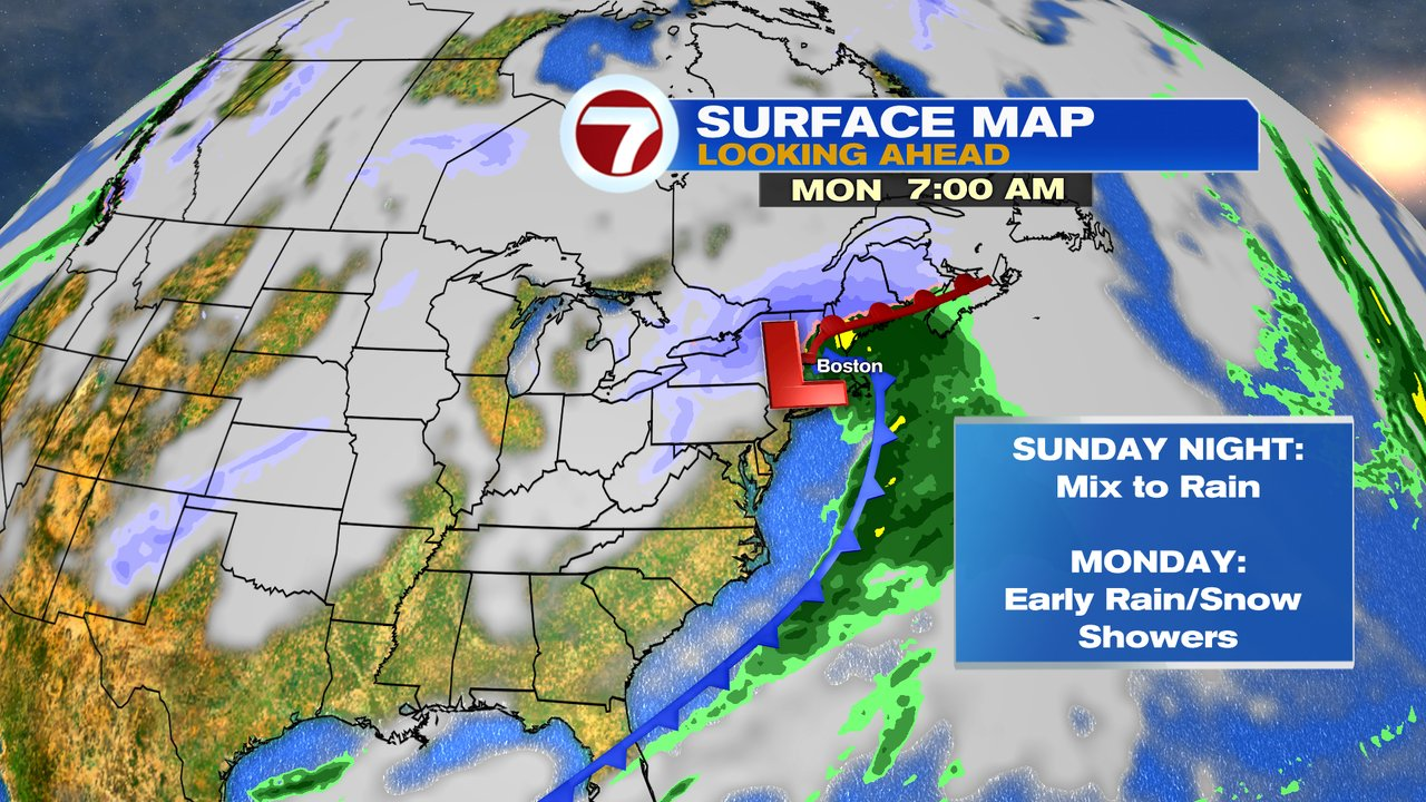 Mild Today, Rain & Snow Ahead - Boston News, Weather, Sports | WHDH 7News