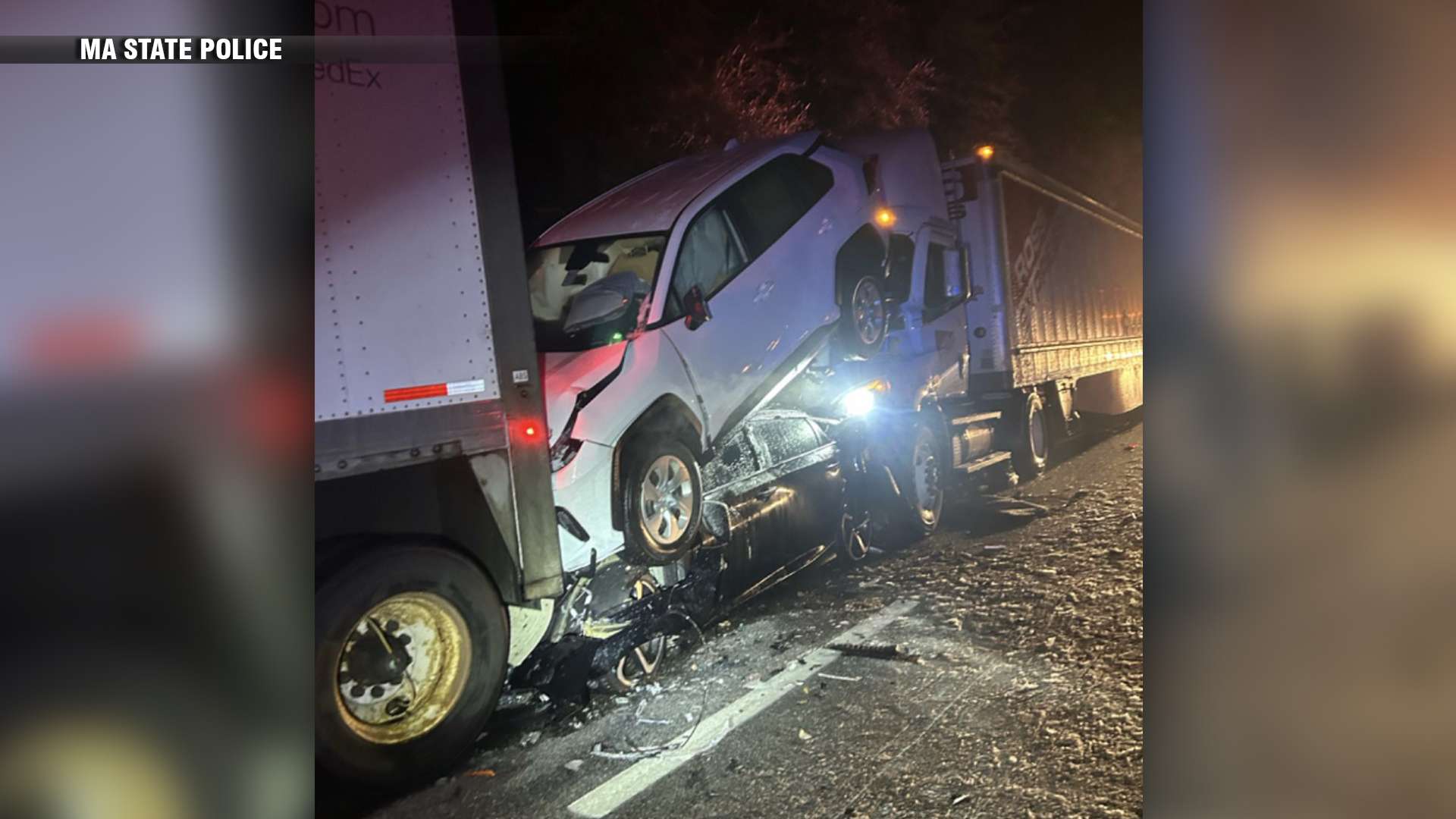 State police: Mass Pike pileup involving over a dozen vehicles believed ...