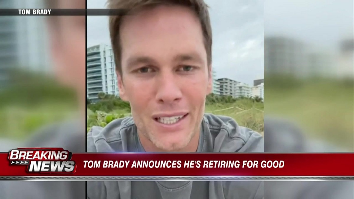 Tom Brady Announces He’s ‘retiring For Good’ One Year After His First ...