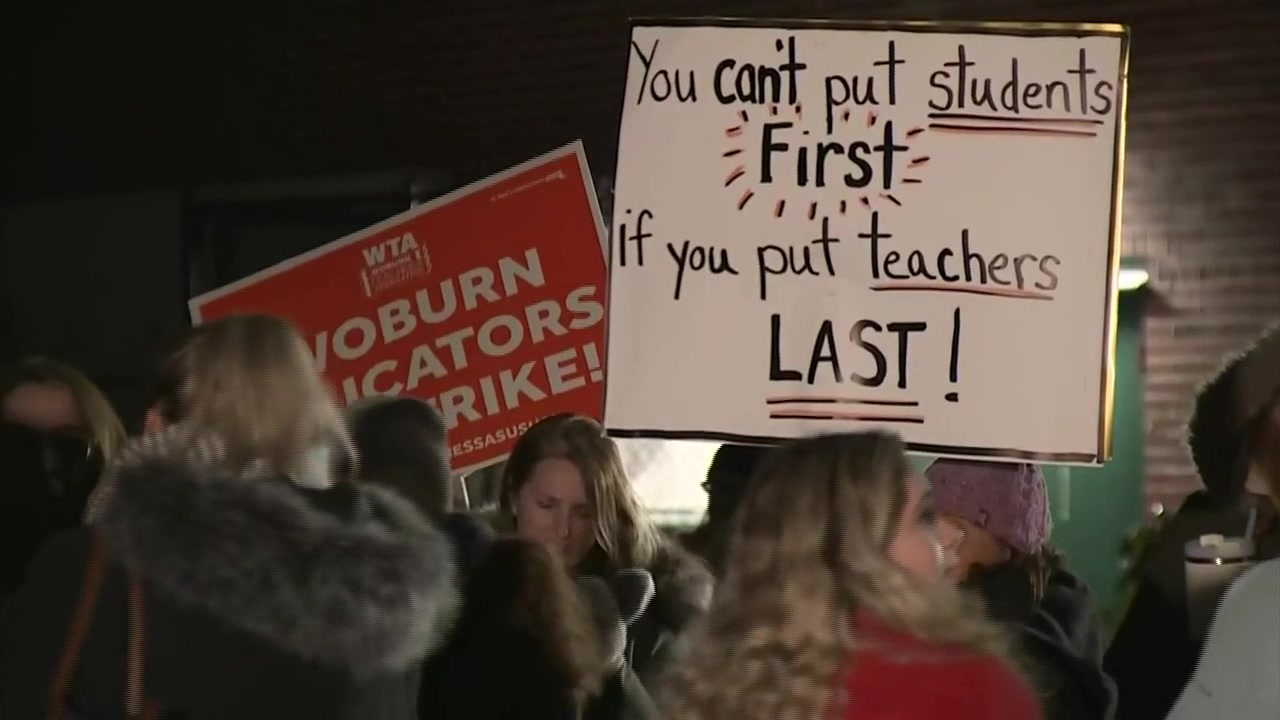 No school in Woburn for 5th day as teachers strike continues – Boston News,  Weather, Sports | WHDH 7News