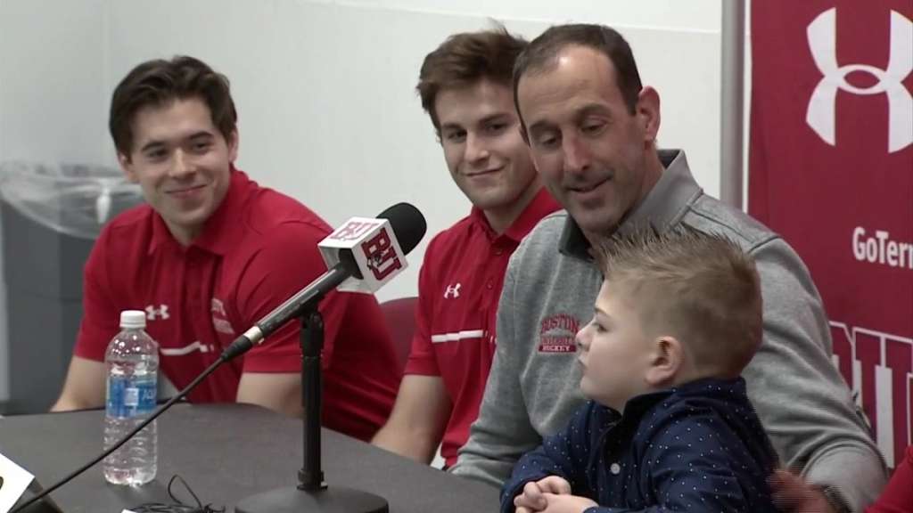 Boston University’s hockey team signs on 7 year old as youngest member