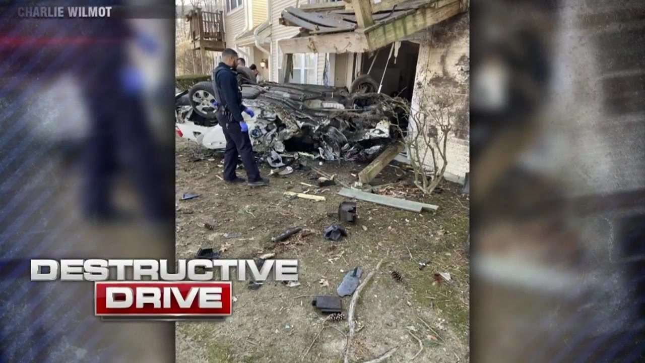 Investigation underway after car crashes into building in Worcester ...