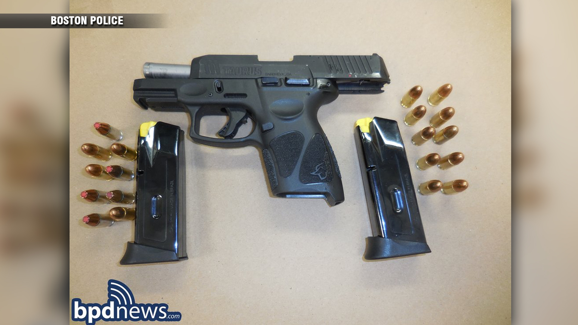 Boston police recover loaded firearm ammo at dorchester playground