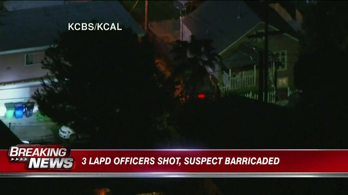 3 Los Angeles police officers shot and taken to hospitals - Boston News ...