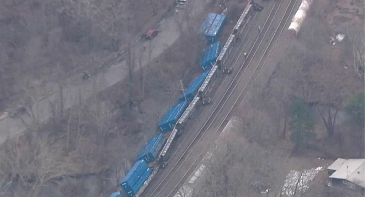 Freight Train Cars Derail In Ayer, Authorities Say No Hazardous ...