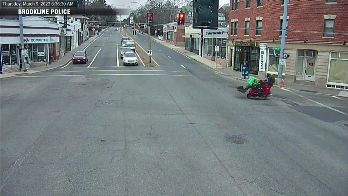 WATCH Man arrested after allegedly stealing construction vehicle