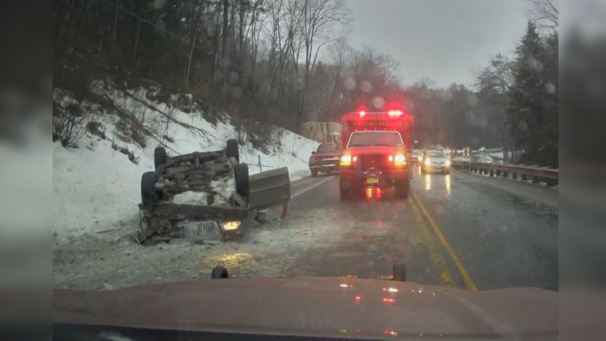 Police respond to possible road rage crash in Westmoreland, NH Boston