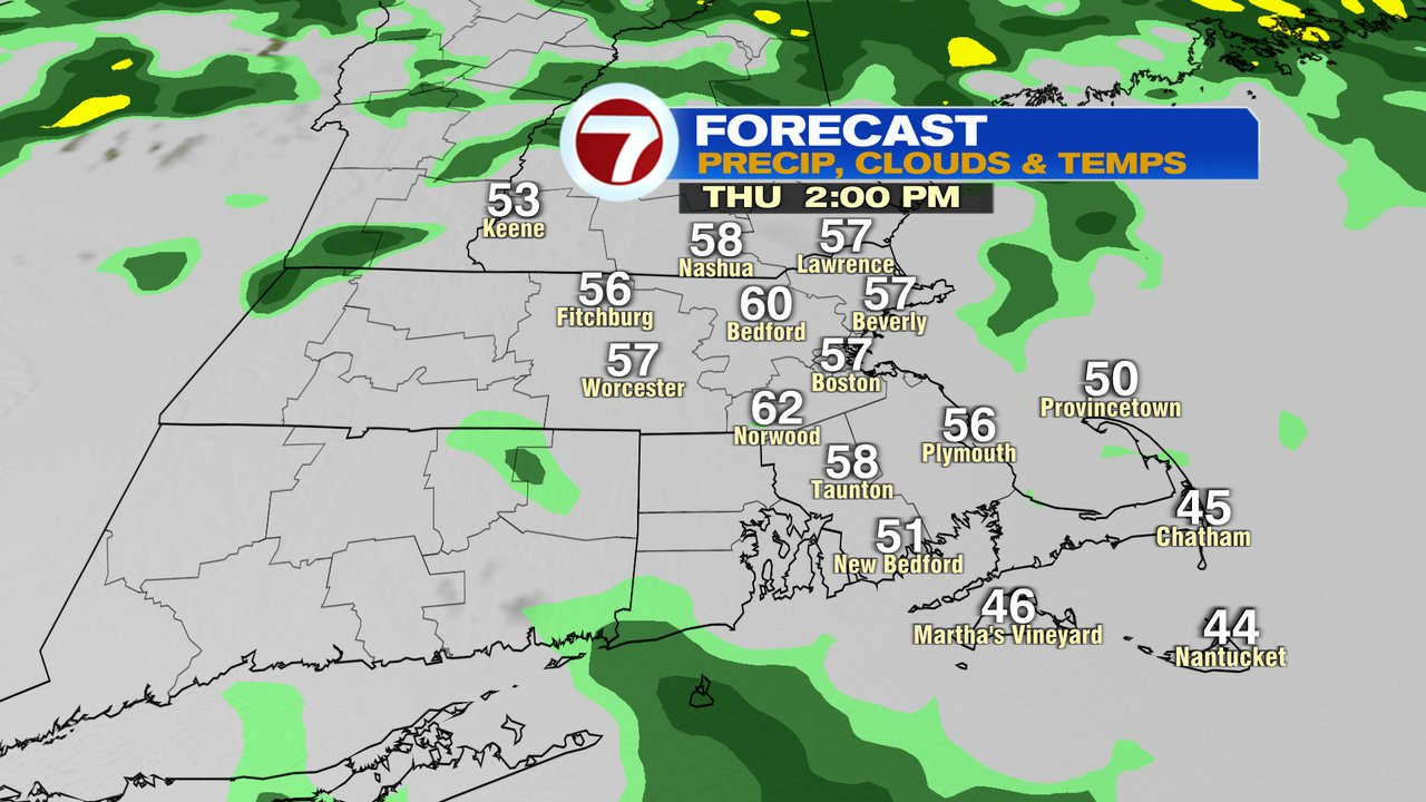 Mild, Few Showers - Boston News, Weather, Sports | WHDH 7News