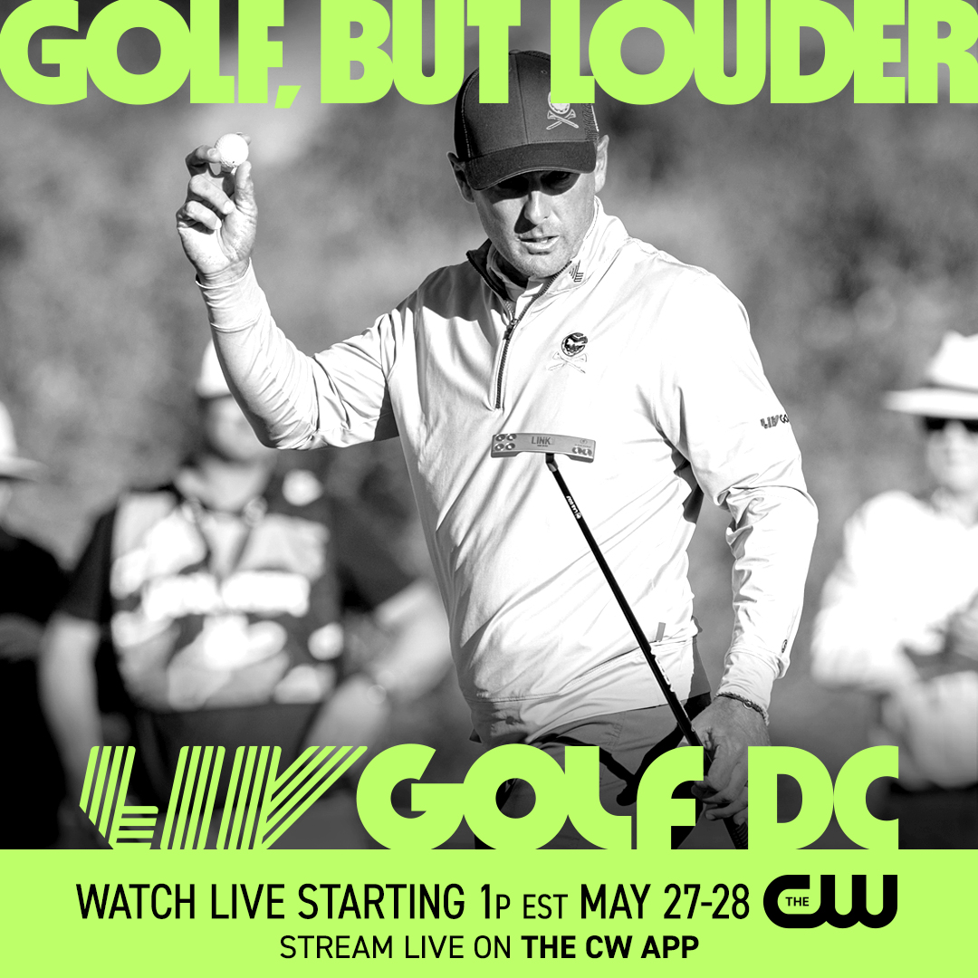 LIV Golf Heads to DC May 27-28