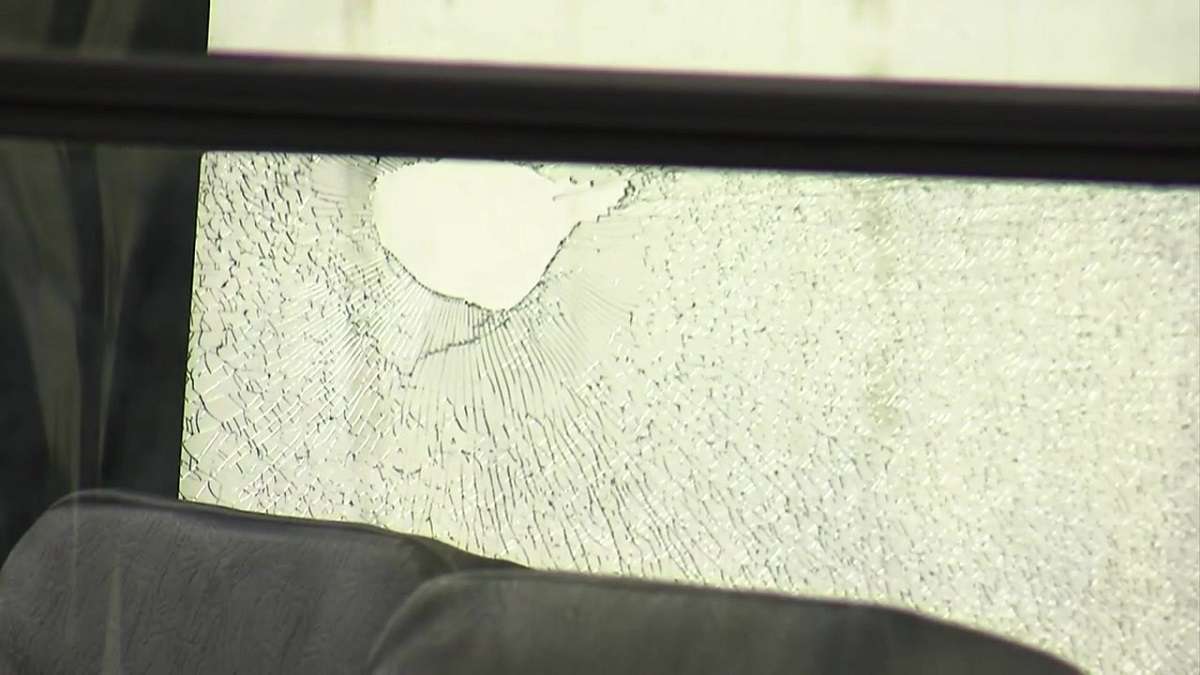 Police Rock thrown at Providence school bus shatters window, sends 9