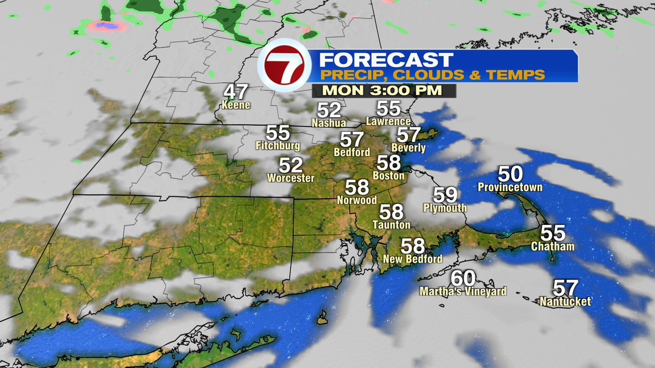 Cool Pattern, Few Showers - Boston News, Weather, Sports | WHDH 7News
