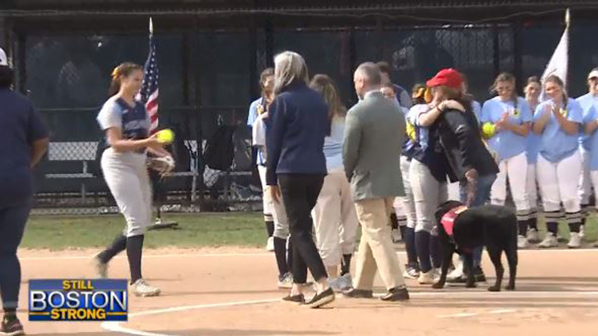 Bombing survivors throw out first pitch at 10th annual Krystle Campbell