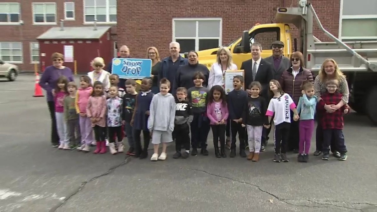 Stoughton Students Get To See MassDOT Snowplow They Helped Name Through ...