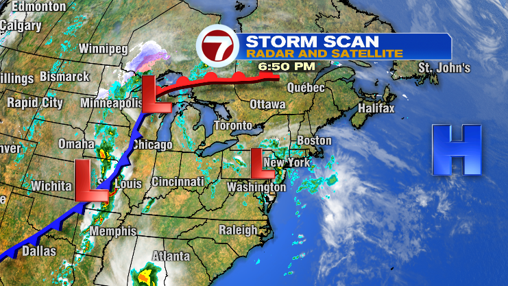 FORECAST: Weather system to arrive overnight possibly bringing