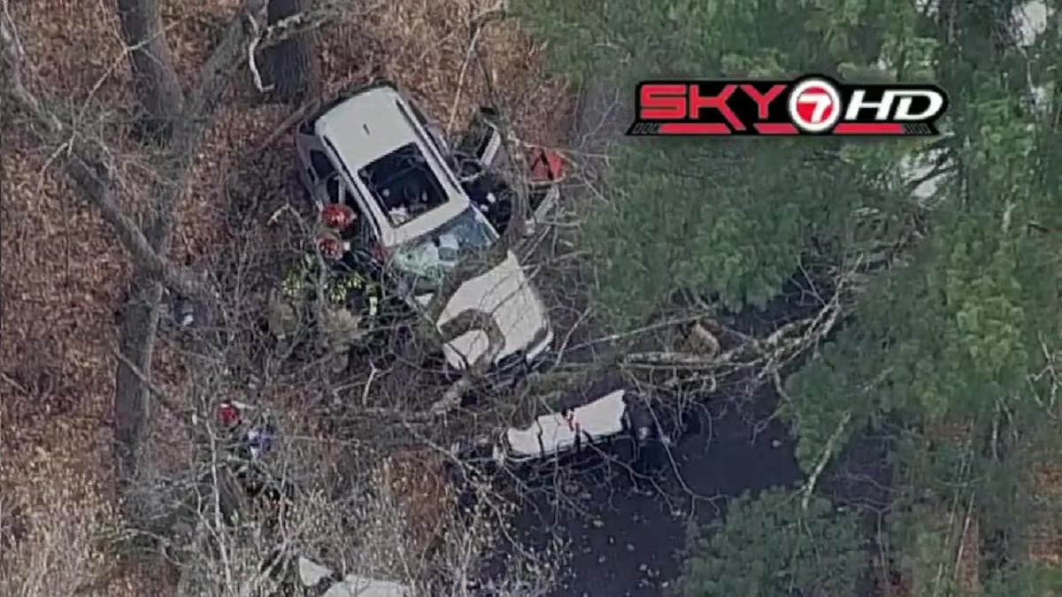 Two people taken to hospital after crash in Topsfield Boston News, Weather, Sports WHDH 7News