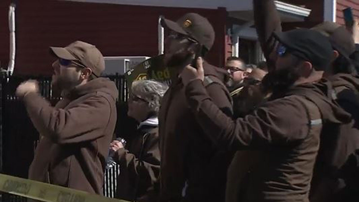 UPS drivers rally in Boston ahead of national negotiations