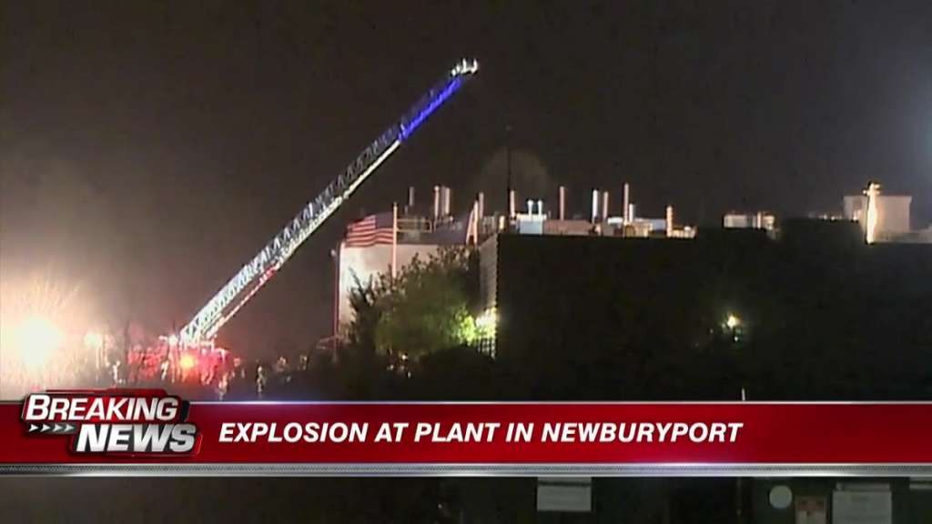 4 injured 1 unaccounted for after explosion at chemical plant in Newburyport 4 injured 1 unaccounted for after explosion at chemical plant in Newburyport