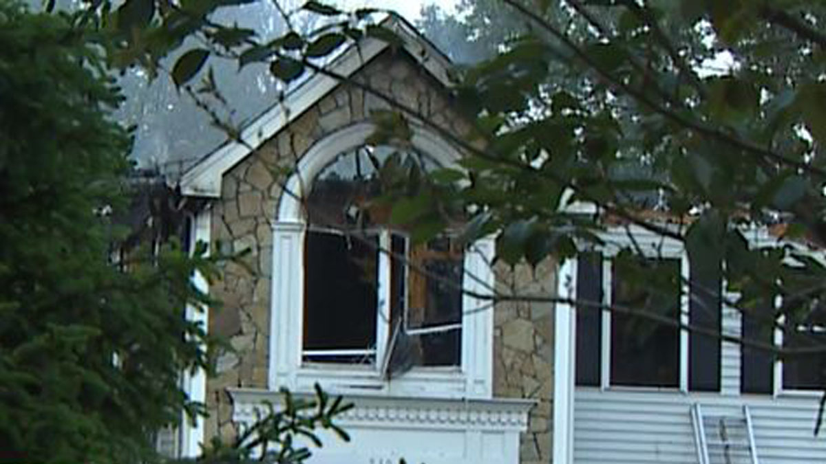 Fire crews knock down house fire in Andover Boston News, Weather