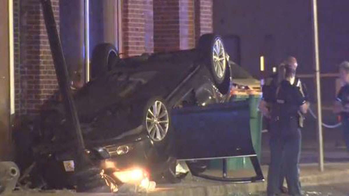 Police investigating rollover crash in Boston - Boston News, Weather ...