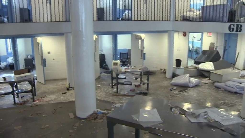 Officials show damage inside Bristol County Jail after April inmate disturbance - Vimarsana News
