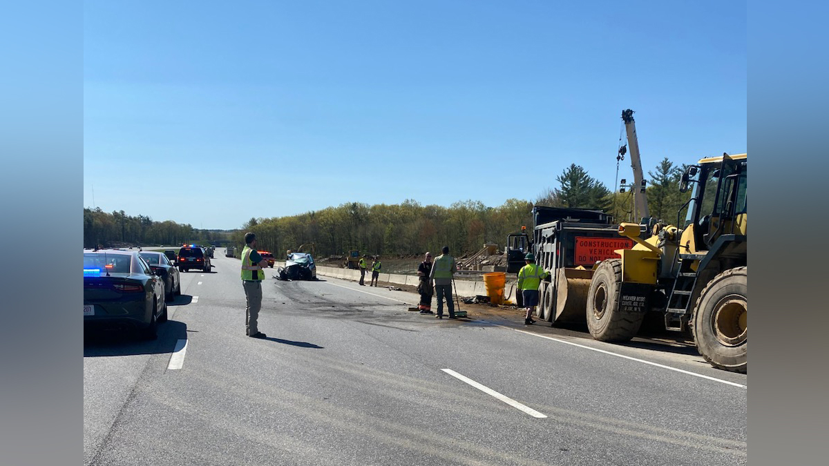 2 people taken to hospital after crash involving dump truck and minivan