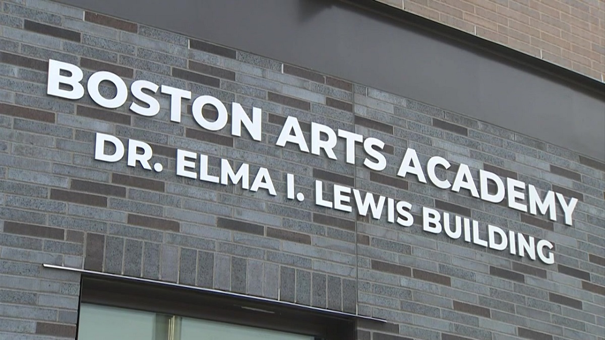 Boston Public Schools name new Boston Arts Academy building art