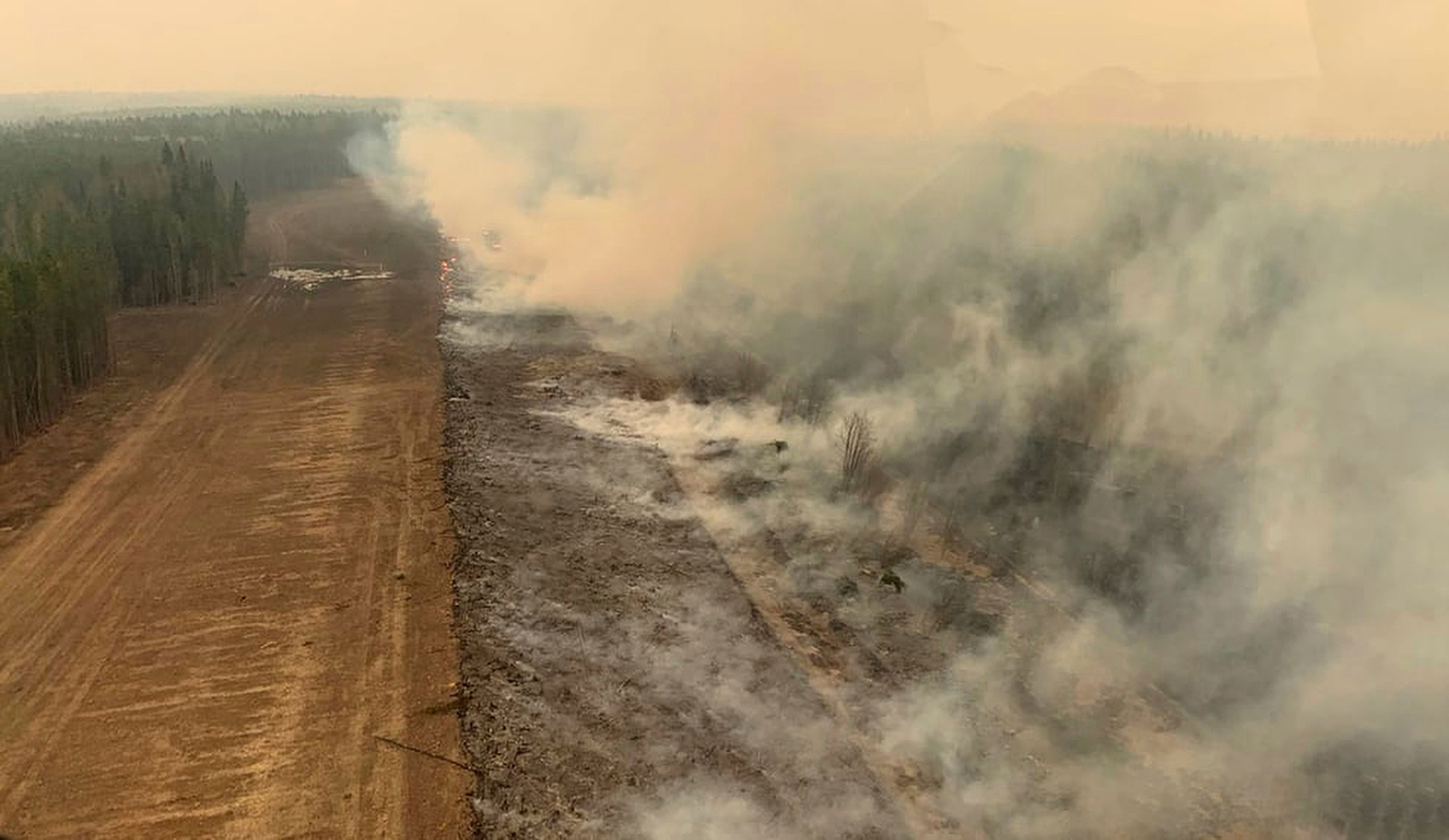 A Firefighter Has Been Killed While Battling A Wildfire In British