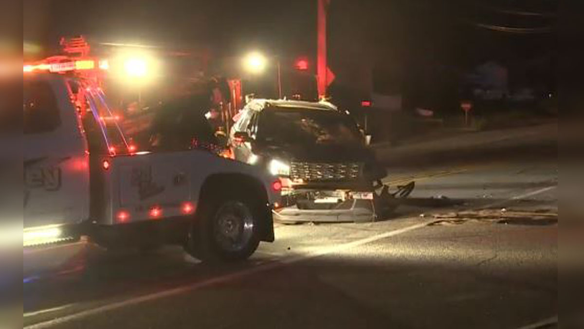 Police investigating crash in Saugus Boston News, Weather, Sports