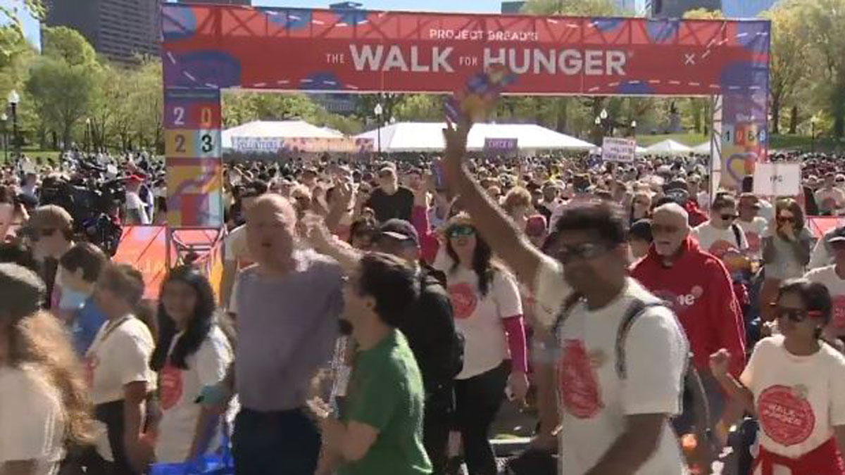 Thousands take part in annual Walk for Hunger in Boston Boston News