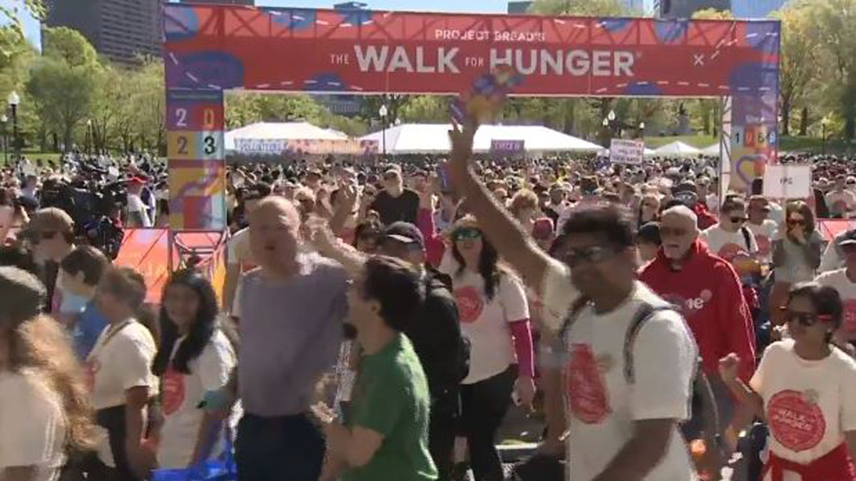 Thousands take part in annual Walk for Hunger in Boston Boston News Thousands take part in annual Walk for Hunger in Boston Boston News