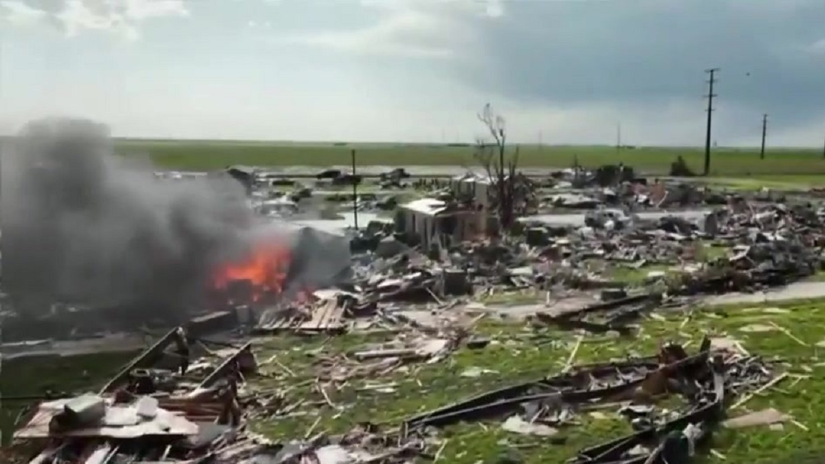 Tornado devastates Texas Panhandle town, killing 3 and injuring dozens