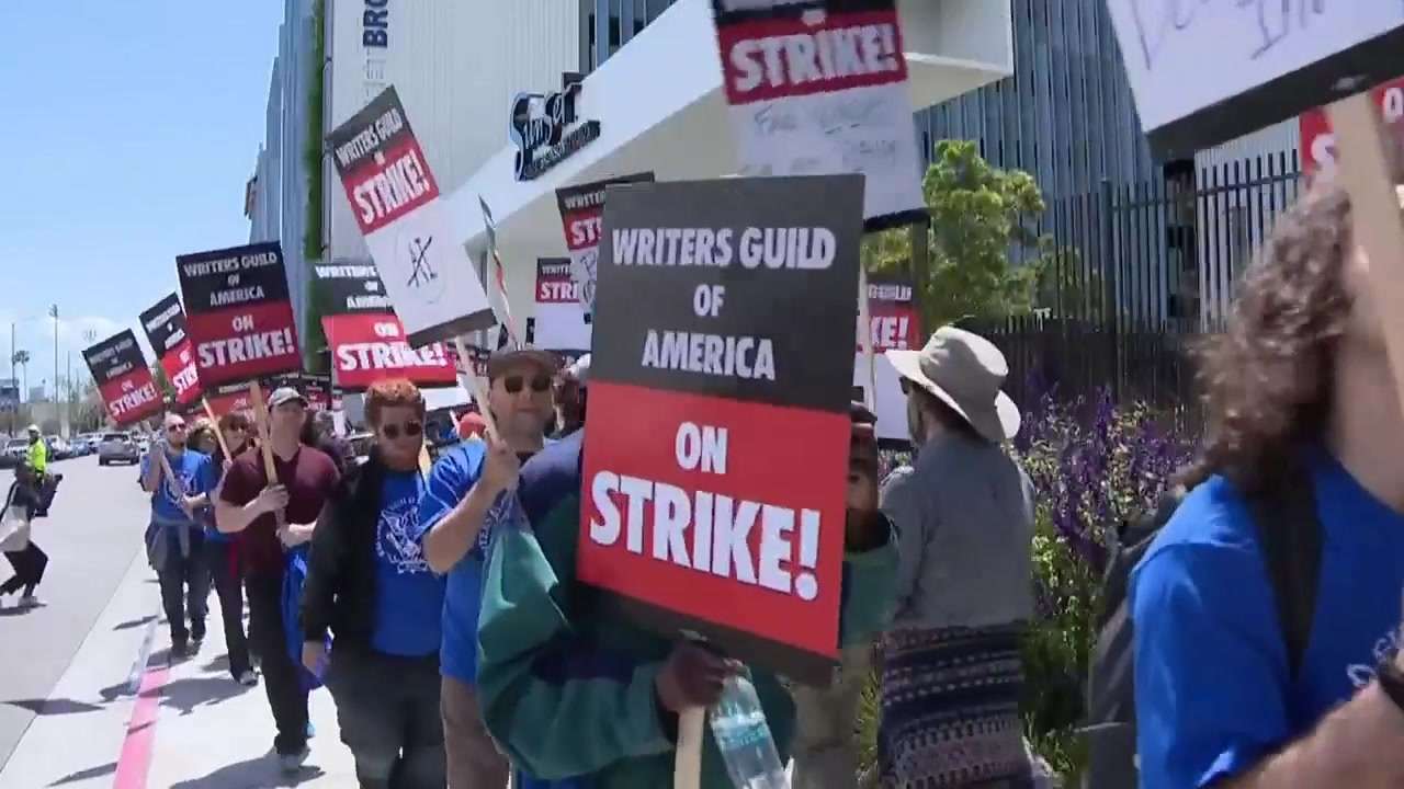 Hollywood writers at rally say they'll win as strike reaches 50 days - Boston News, Weather, Sports - Vimarsana News