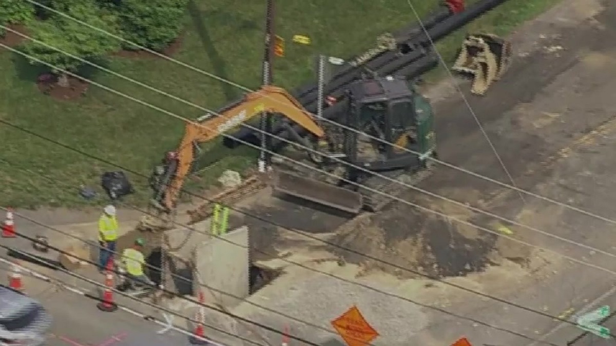 Water main break causes road closures in Stoughton Boston News