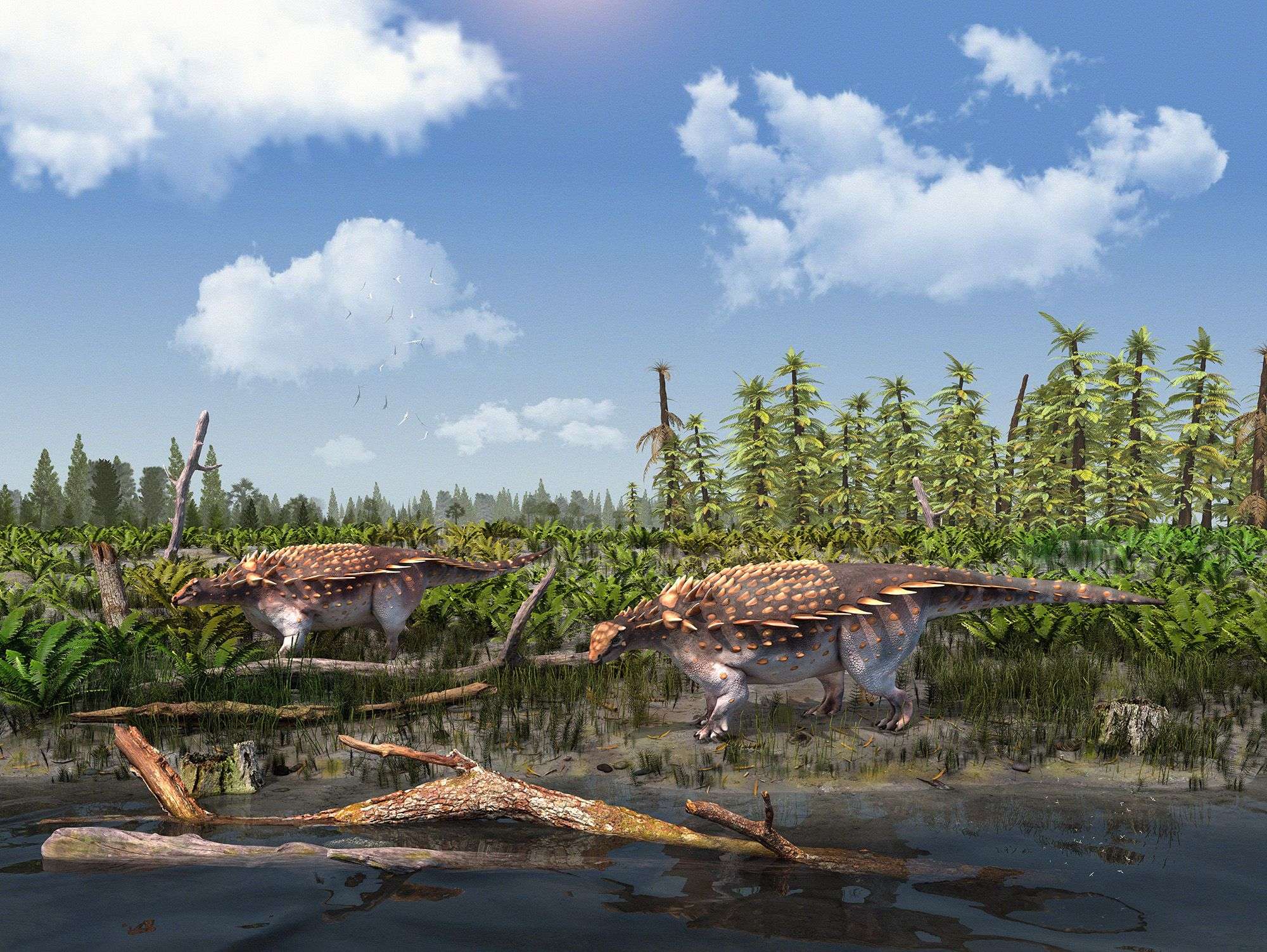 New dinosaur with blade-like spikes for armor discovered on UK's Isle of Wight - Boston News, Weather, Sports - Vimarsana News