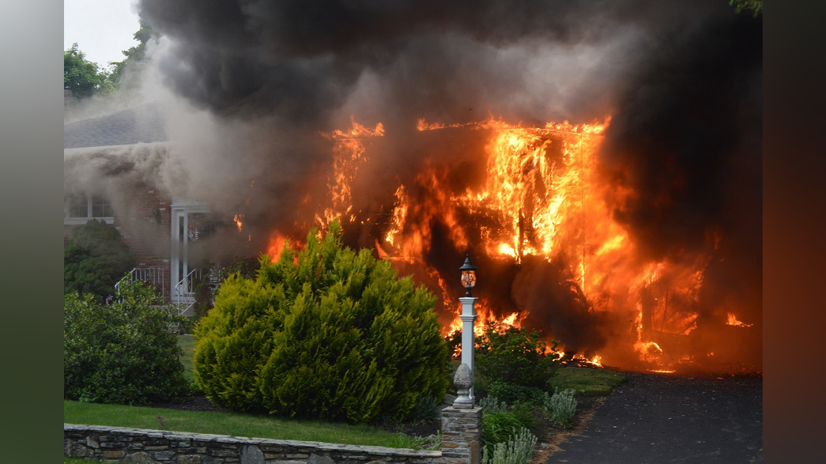 Suspect arrested, charged with attempted murder after crews extinguish massive house fire in Holden - Boston News, Weather, Sports - Vimarsana News