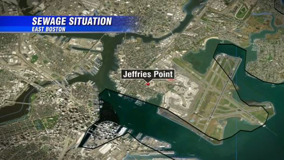 Water warning issued after sewage overflow in East Boston Boston News