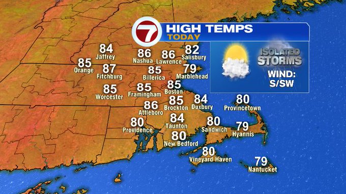 Few storms Saturday, flood concerns Sunday - Boston News, Weather ...
