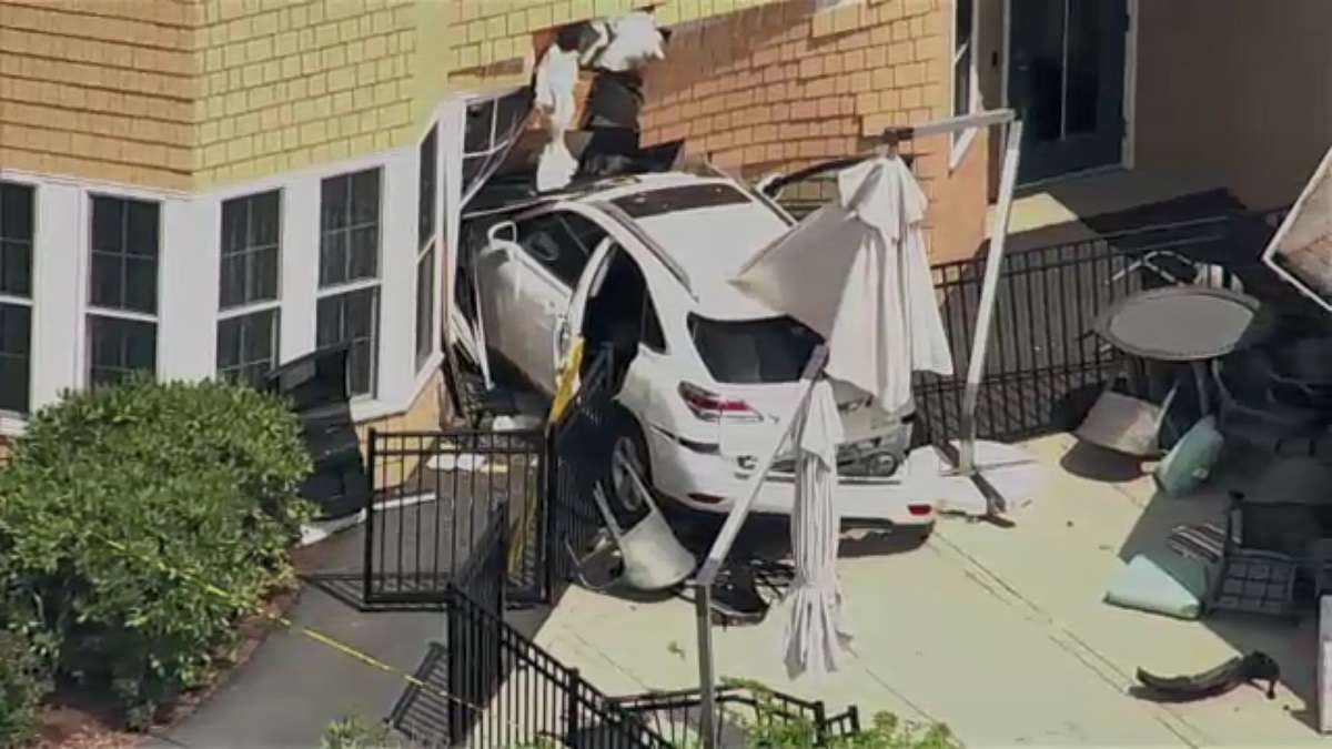 3 injured after SUV driver crashes into senior living facility in ...