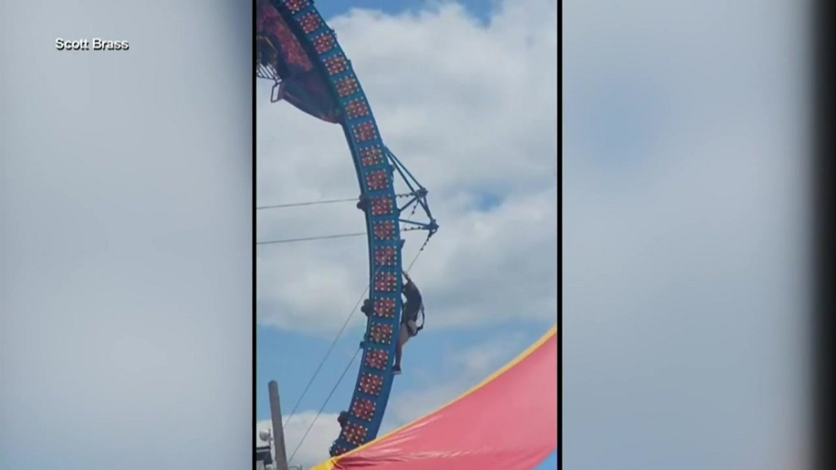 Roller Coaster Riders Stuck Upside Down For Hours At Wisconsin Festival Boston News Weather