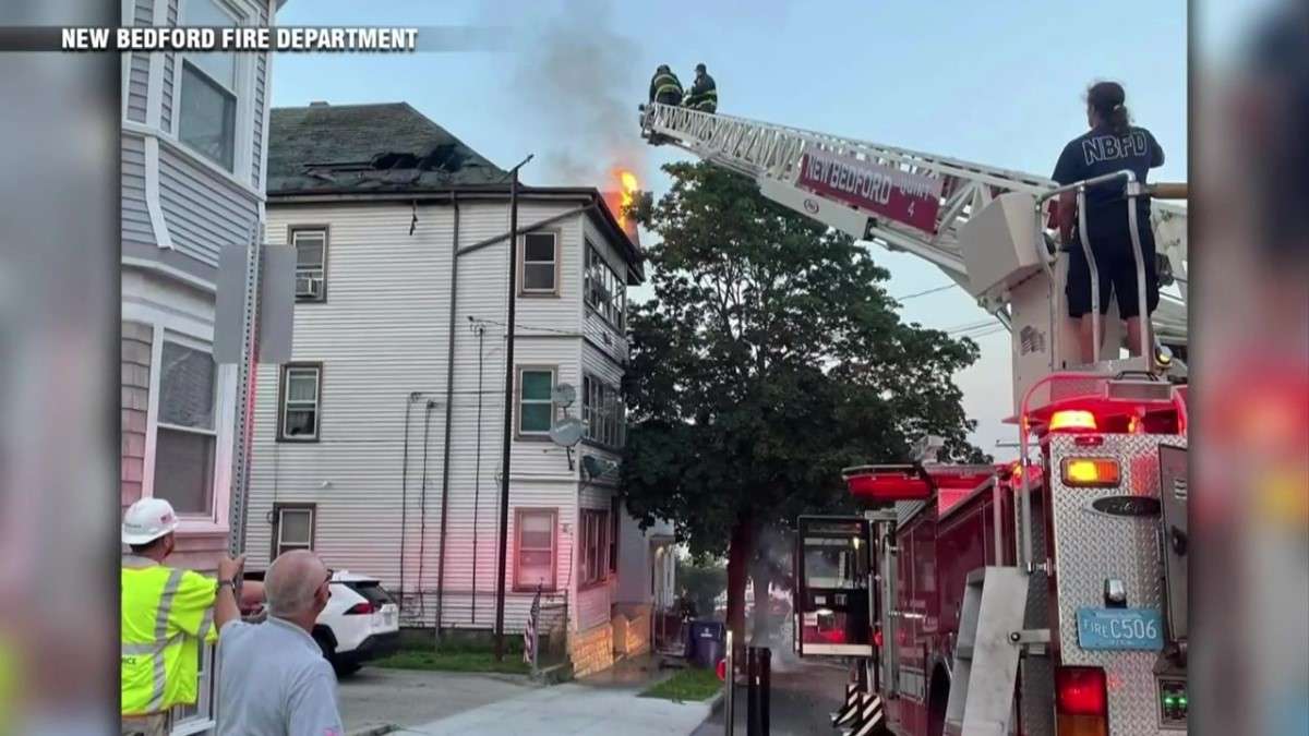 3 families displaced after fire in New Bedford triple-decker - Boston ...