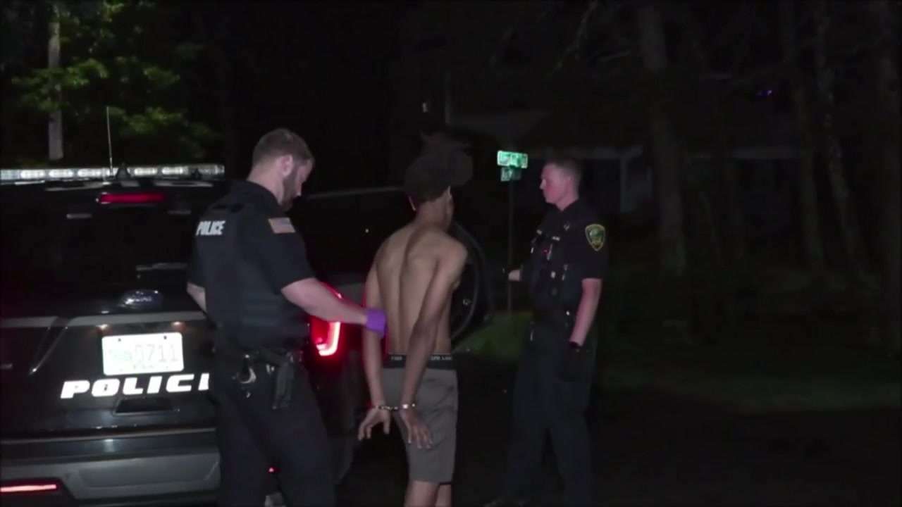 Yarmouth man arrested after woman finds him in back of her car while ...