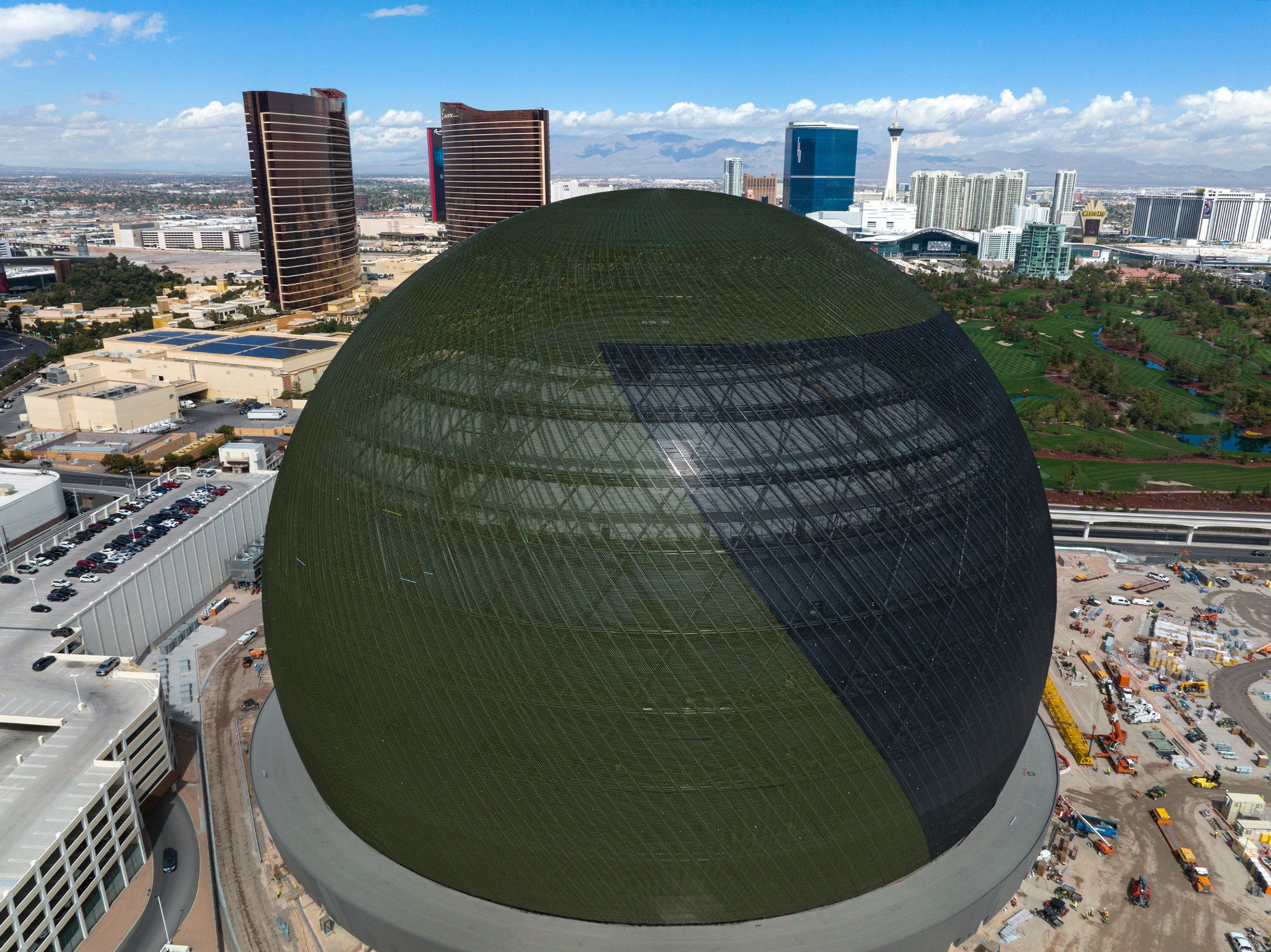 This futuristic entertainment venue in Las Vegas is the world’s largest