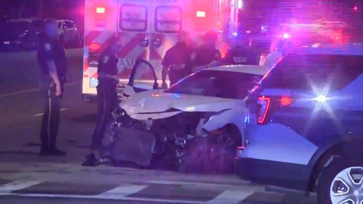 2 hospitalized after Dorchester crash Boston News, Weather, Sports