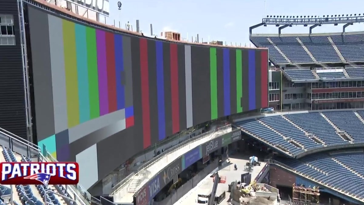 Officials Showcase Upgrades At Gillette Stadium - Boston News, Weather ...