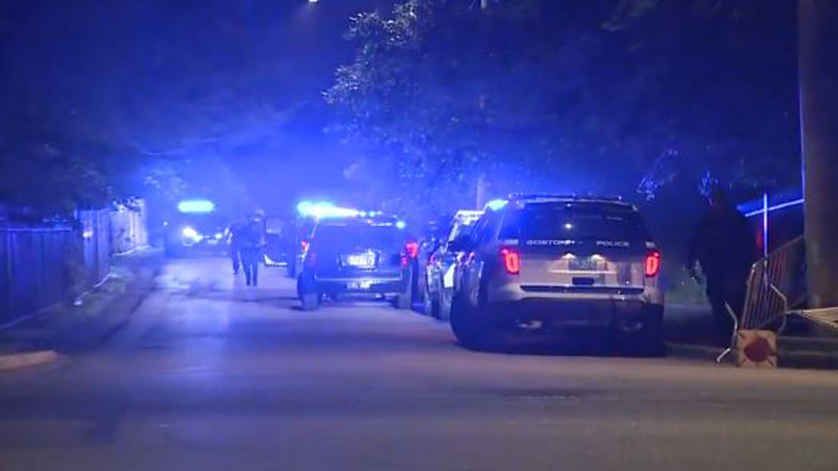 Police Passenger arrested on weapons charge after crash involving cruiser in Jamaica Plain  Boston News Weather Sports  WHDH 7News